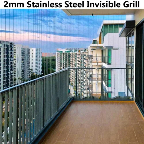 2mm Stainless Steel Invisible Grill