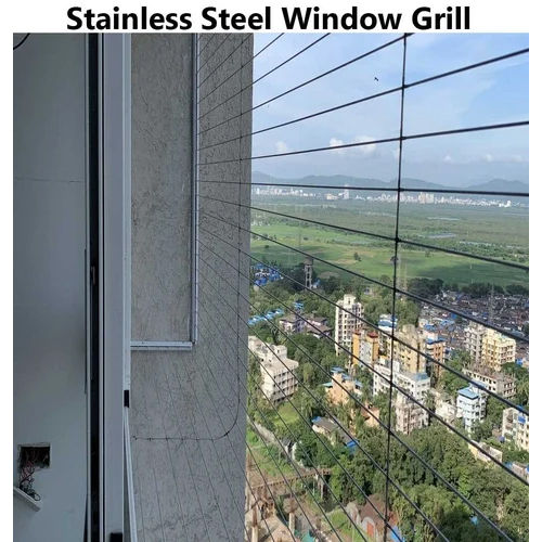 Eco Friendly Stainless Steel Window Grill