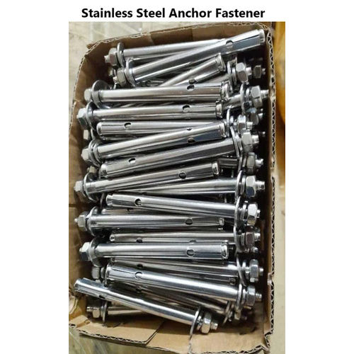 Stainless Steel Anchor Fastener Diameter: 15 Millimeter (Mm)