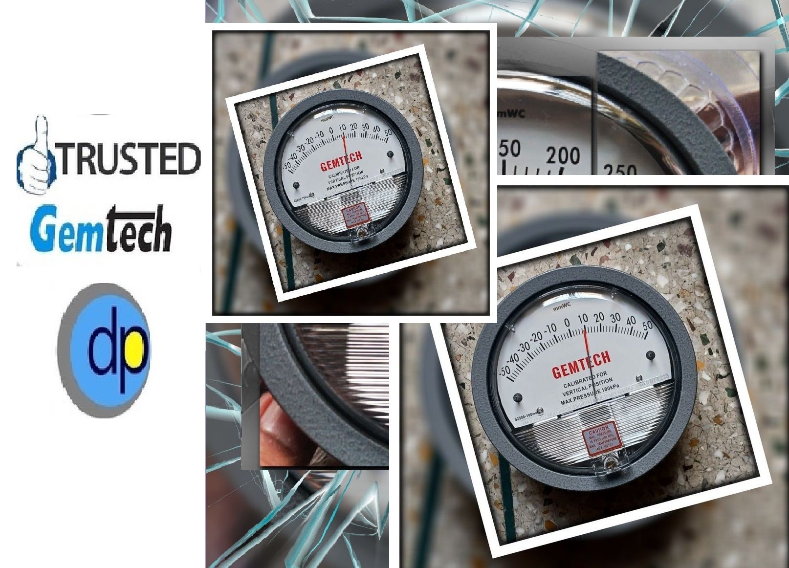 GEMTECH Differential Pressure Gauge Dealers Nr Thapar Hospital