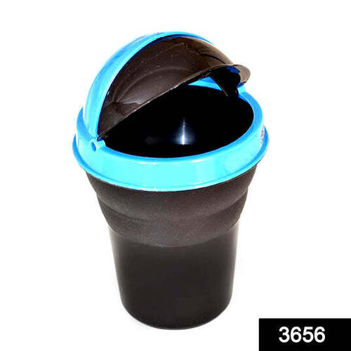 PLASTIC CAR MINI DUSTBIN / TRASH BIN DUST CASE BEST FOR TRAVELING