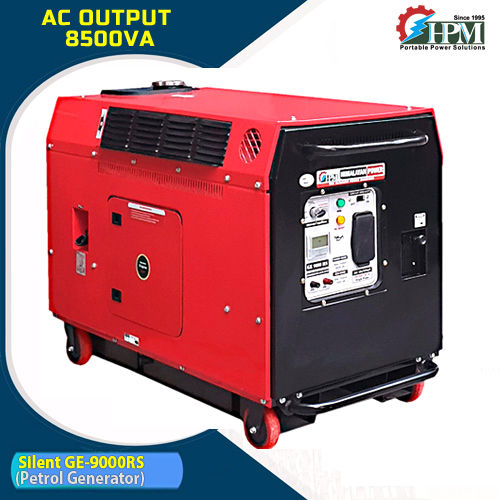 8 KVA Petrol Silent Generator Model Silent GE-9000RS  Recoil and Self Start