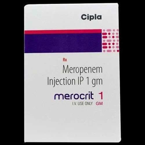 Merocrit Meropenem Injection 1g