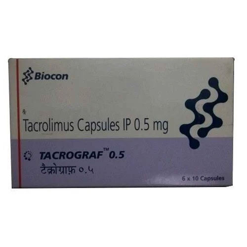 Tacrolimus Capsules IP 0.5 mg