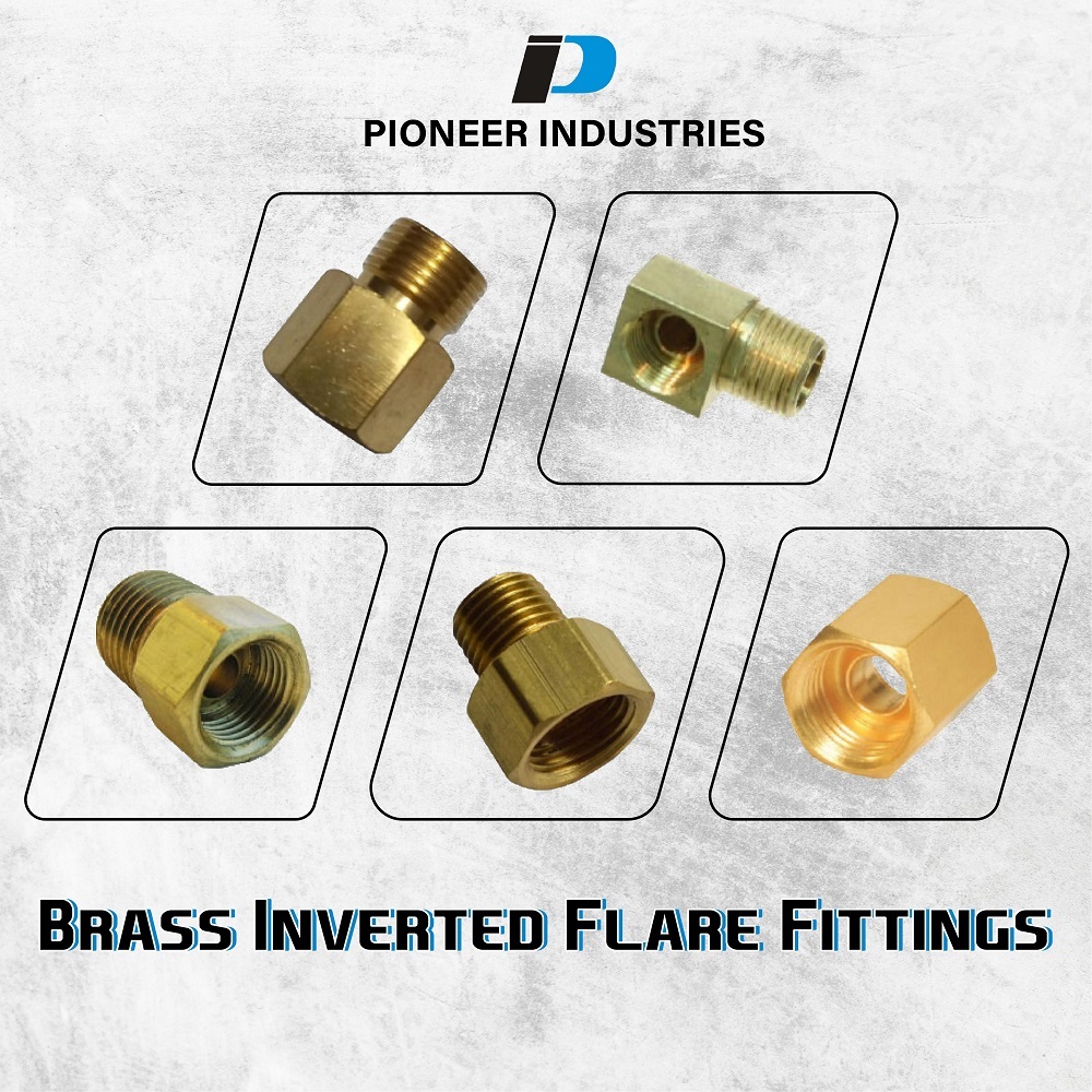 Brass Inverted Flare Union