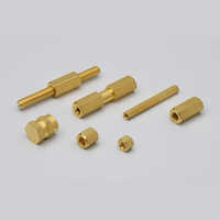 Hex Spacer - Brass Material, Various Sizes Available, Polished Surface Finish, Nickel Or Plain Options | Durable And Corrosion-resistant Industrial Component