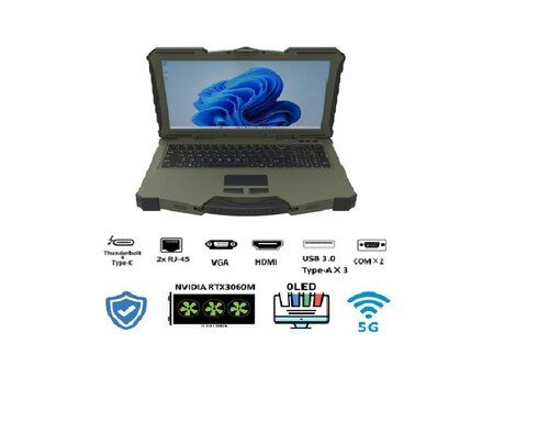 Sts 15.6 Inch Ip65 Rugged Laptop With Graphics Card