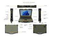 STS 15.6 INCH IP65 RUGGED LAPTOP WITH GRAPHICS CARD