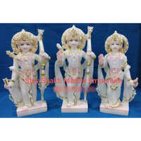 White Marble Ram Darbar Moorti