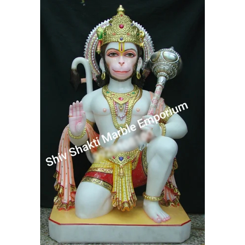 Hanuman Marble Moorti
