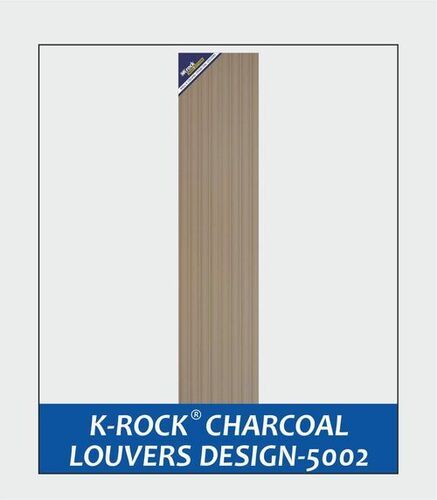 K-Rock Charcoal Louvers Design 5002