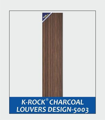 K-Rock Charcoal Louvers Design 5003