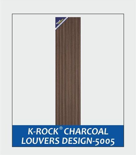 K-Rock Charcoal Louvers Design 5005