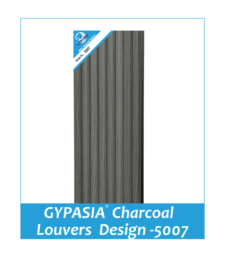 Gypasia Charcoal Louvers Design 5007 - Size: 5A A A A 8A Panel