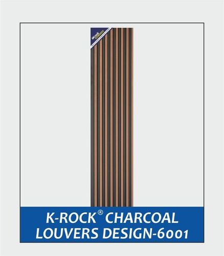 K-Rock Charcoal Louvers Design 6001