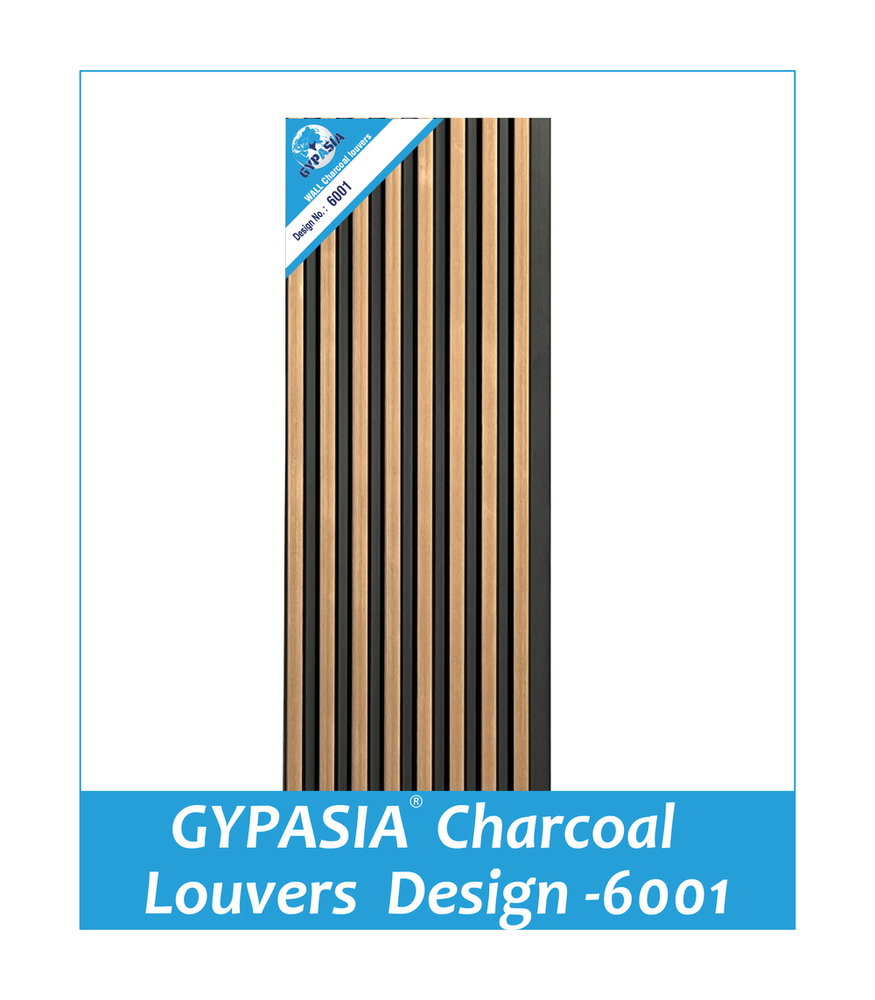Gypasia Charcoal Louvers Design 6001 - Size: 5A A 8A Panel