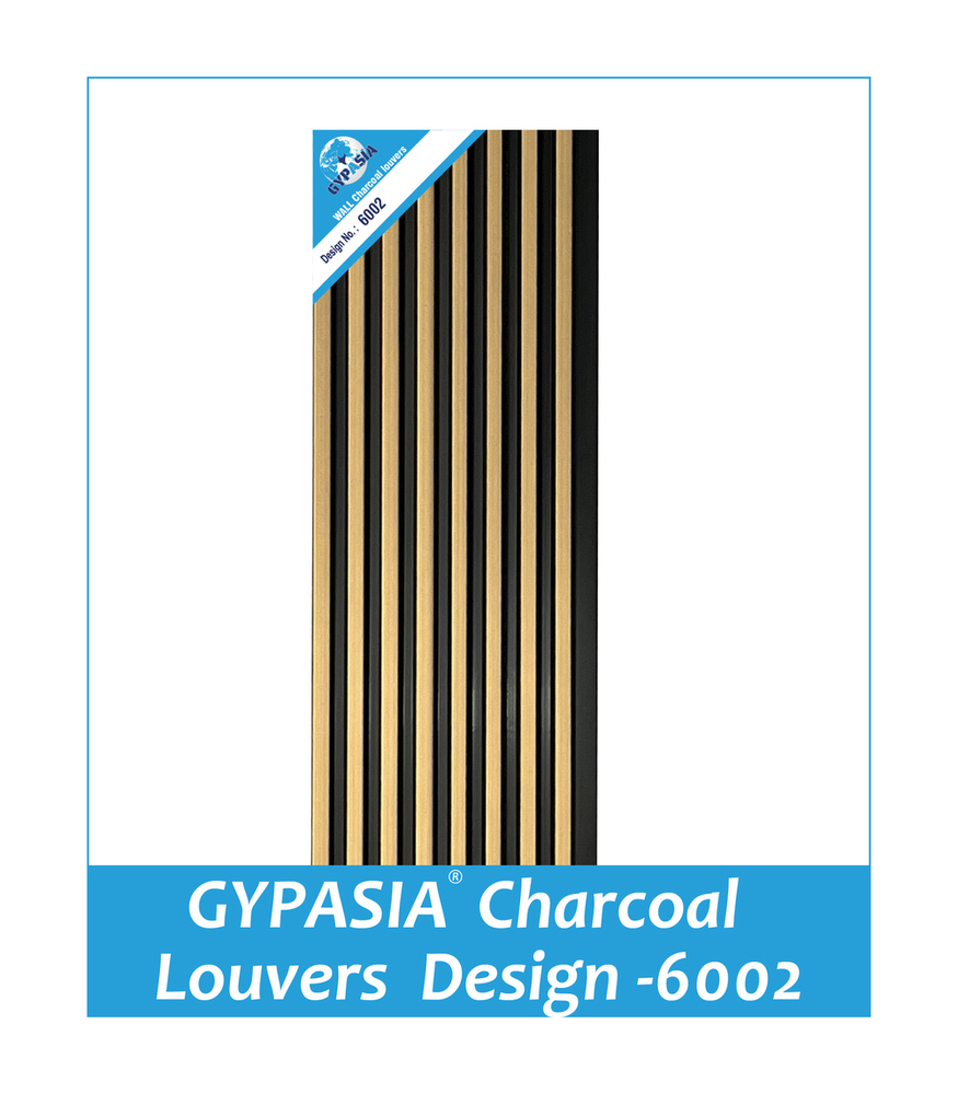 Gypasia Charcoal Louvers Design 6002