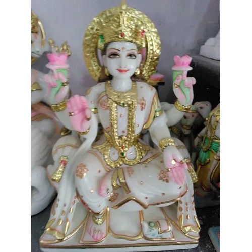 Saraswati Marble Statue