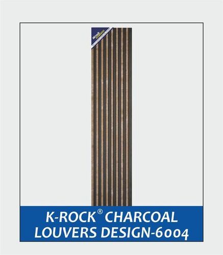 K-Rock Charcoal Louvers Design 6004