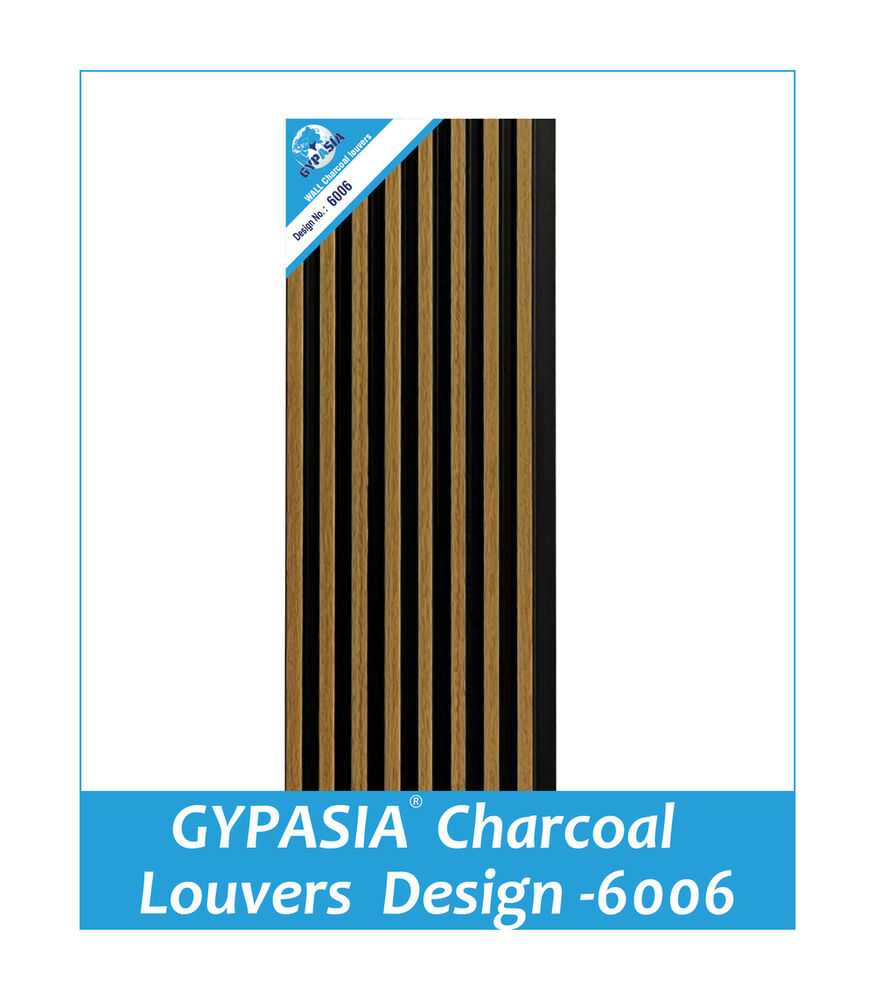 Gypasia Charcoal Louvers Design 6006