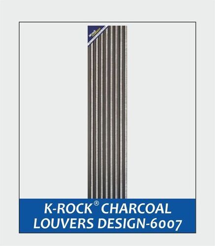 K-Rock Charcoal Louvers Design 6007