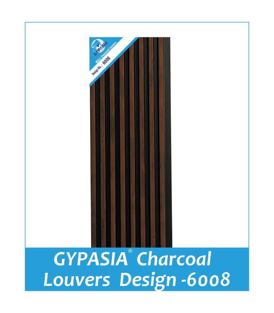 Gypasia Charcoal Louvers Design 6008 - Size: 5A A 8A Panel