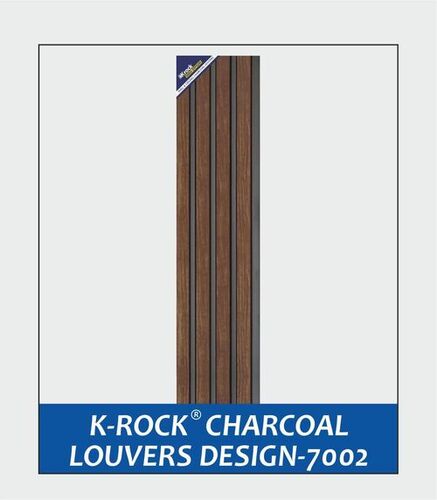 K-Rock Charcoal Louvers Design 7002