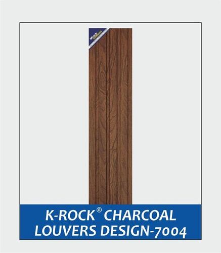 K-Rock Charcoal Louvers Design 7004