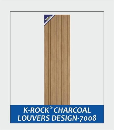 K-Rock Charcoal Louvers Design 7008