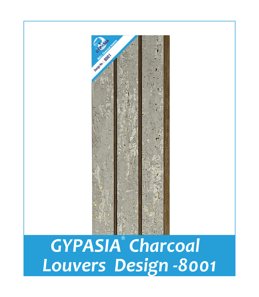 Gypasia Charcoal Louvers Design 8001