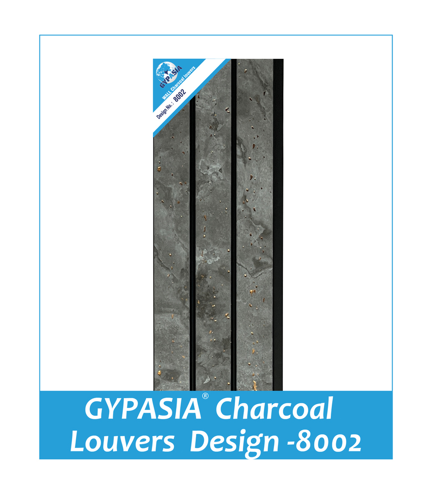 Gypasia Charcoal Louvers Design 8002