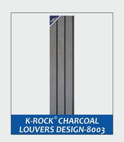 K-Rock Charcoal Louvers Design 8003