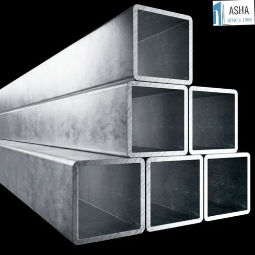 Silver Industrial Aluminium Section Tube