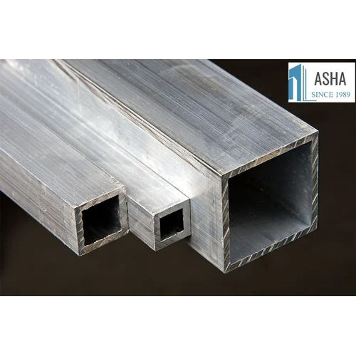 Silver 1050 Aluminium Square Tube