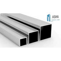 Aluminium Section Tube - Aluminum Alloy, Square Shape, Silver Color | Durable And Corrosion-resistant For Industrial And Commercial Applications