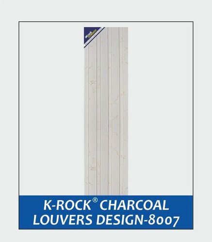 K-Rock Charcoal Louvers Design 8007