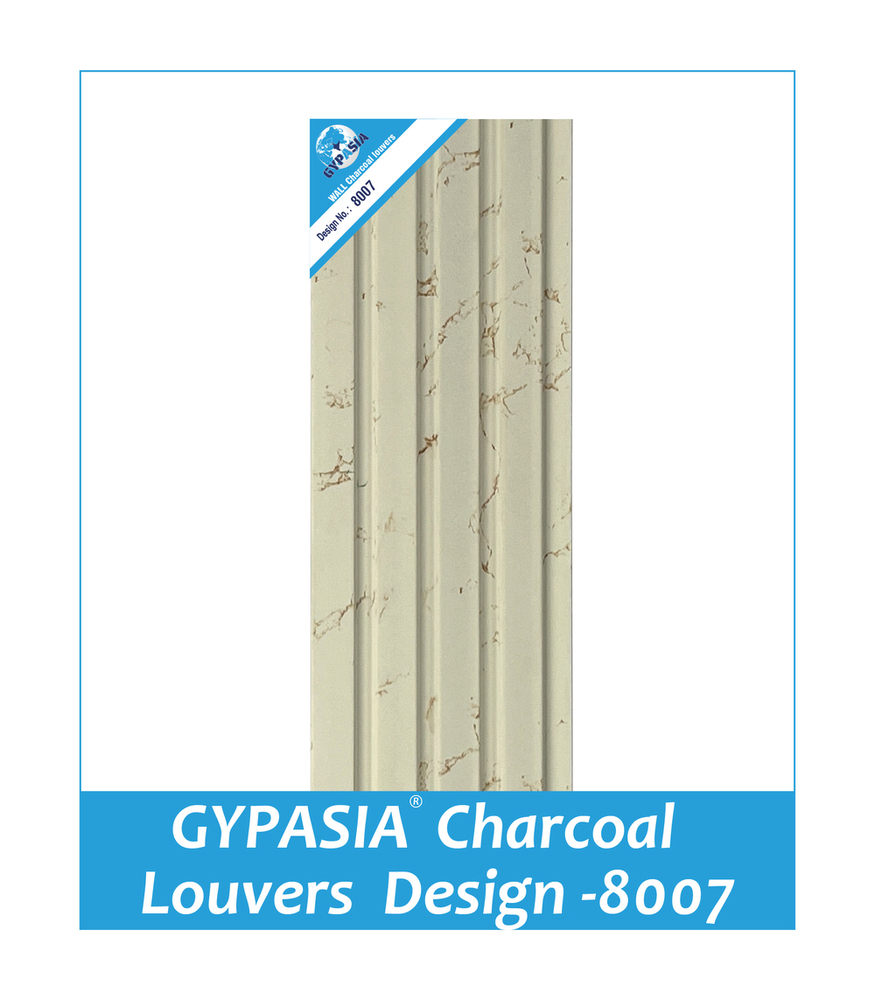 Gypasia Charcoal Louvers Design 8007