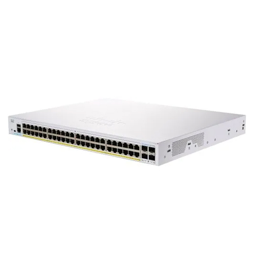 CBS350-48P-4X-IN (48 10 100 1000 Poe Plus Ports With 370w Power Budget 4 10 Gigabit Sfp