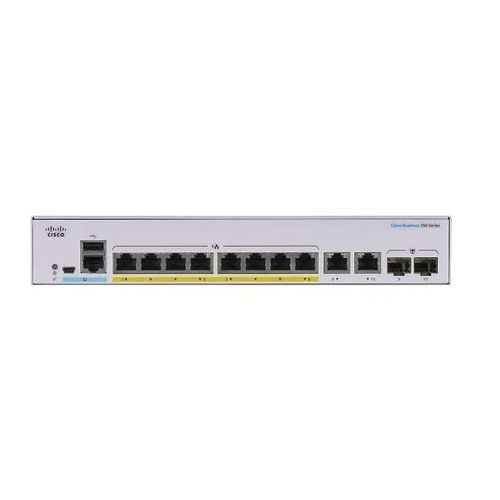 CBS350-8P-E-2G-IN (8 10 100 1000 Poe Plus Ports With 67w Power Budget 2 Gigabit Copper Sfp Combo Ports