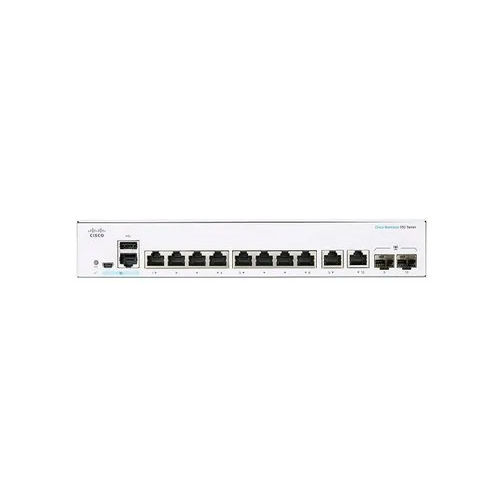 Cisco Cbs350-8T-E-2G-In (Cisco Business 350 Switch, 8 10 100 1000 Ports 2 Gigabit Copper Sfp Combo)