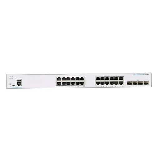 CBS350-24FP-4X-IN (24 10 100 1000 Poe Plus Ports With 370w Power Budget 4 10 Gigabit Sfp Plus