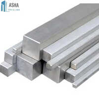 6351 Aluminium Square Rod - Aluminum Alloy | Silver, Polished Surface, Square Shape, Ideal For Structural Applications