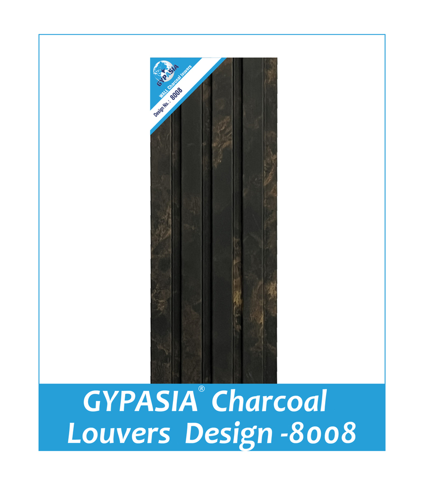 Gypasia Charcoal Louvers Design 8008