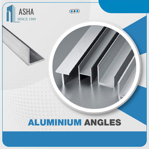 Aluminium Unequal Angle - Color: Silver