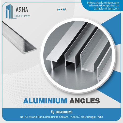 Aluminium Plain Angle