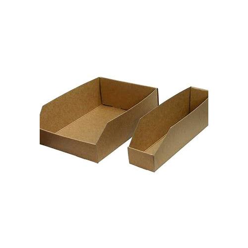 Rectangular Kraft Corrugated Laminated Fpo Bin