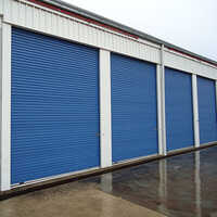 Blue Industrial Roller Shutter Door
