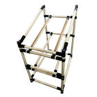 Silver Pipe Joint Racking System For Material Storage Fifo Rack Kanban Rack