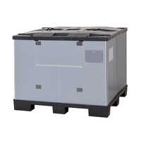 Foldable Plastic Pallet Box Hardness: Hard
