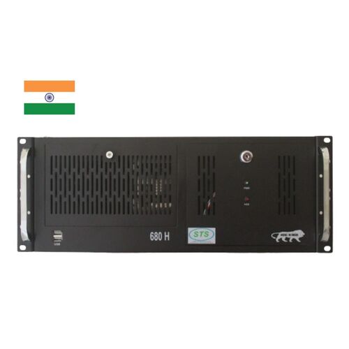 SILVER 4U RACK MOUNT INDUSTRIAL CHASSIS STS